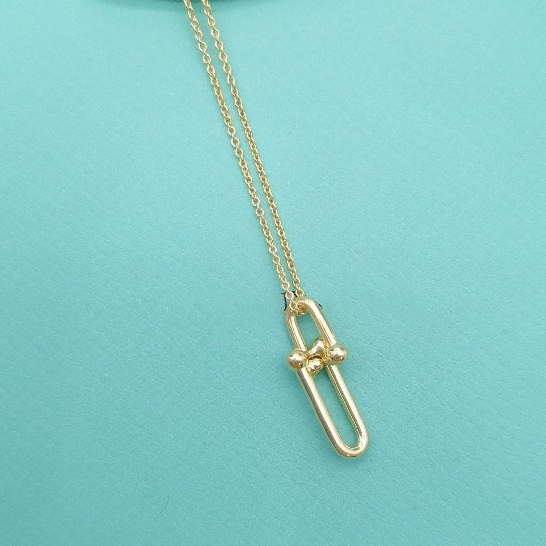 [⭐Sparkve Jewels]HARDWEAR GOLD DROP PEDANT NECKLACE