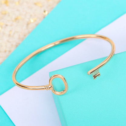 [⭐Sparkve Jewels]KEY WIRE OVAL BRACELET