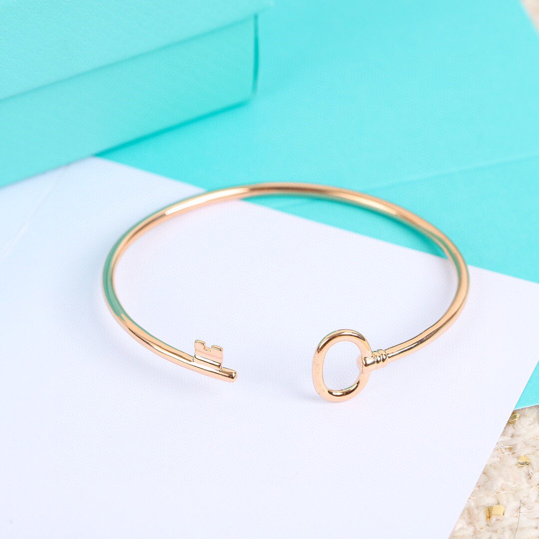 [⭐Sparkve Jewels]KEY WIRE OVAL BRACELET