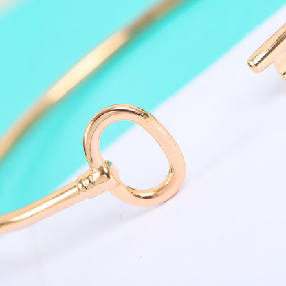 [⭐Sparkve Jewels]KEY WIRE OVAL BRACELET