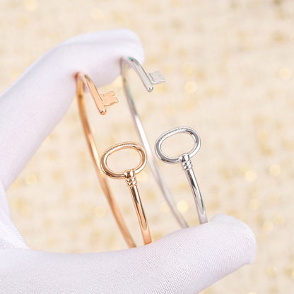 [⭐Sparkve Jewels]KEY WIRE OVAL BRACELET