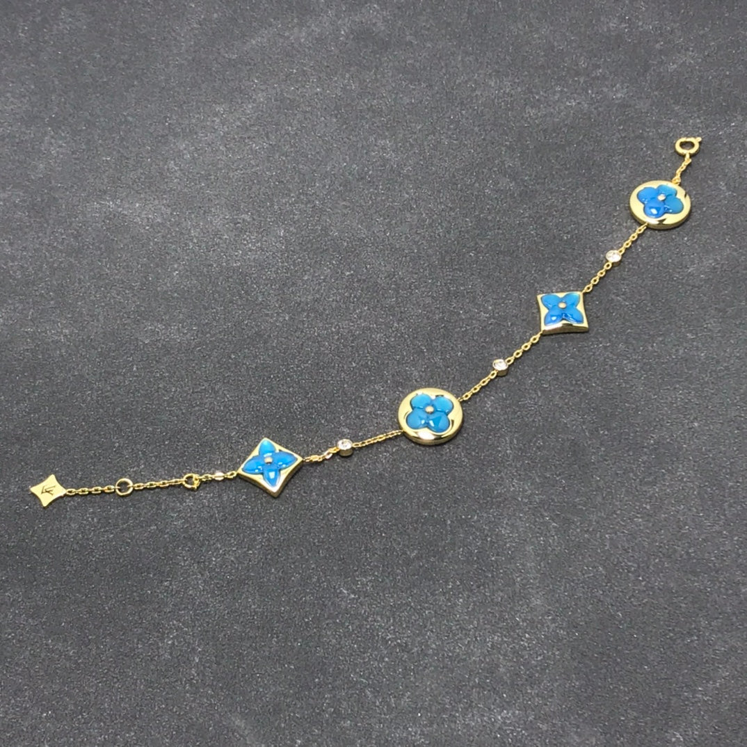 [⭐Sparkve]STAR AND SUN TURQUOISE 4 MOTIFS 3 DIAMONDS