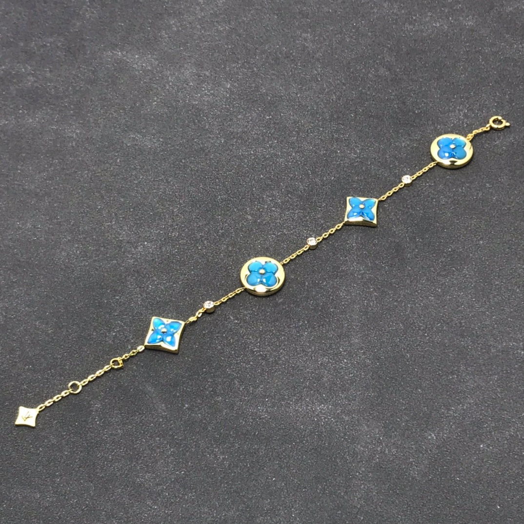 [⭐Sparkve]STAR AND SUN TURQUOISE 4 MOTIFS 3 DIAMONDS