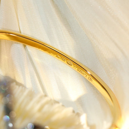[⭐Sparkve]VOLTE UPSITE DOWN GOLD DIAMOND BRACELET