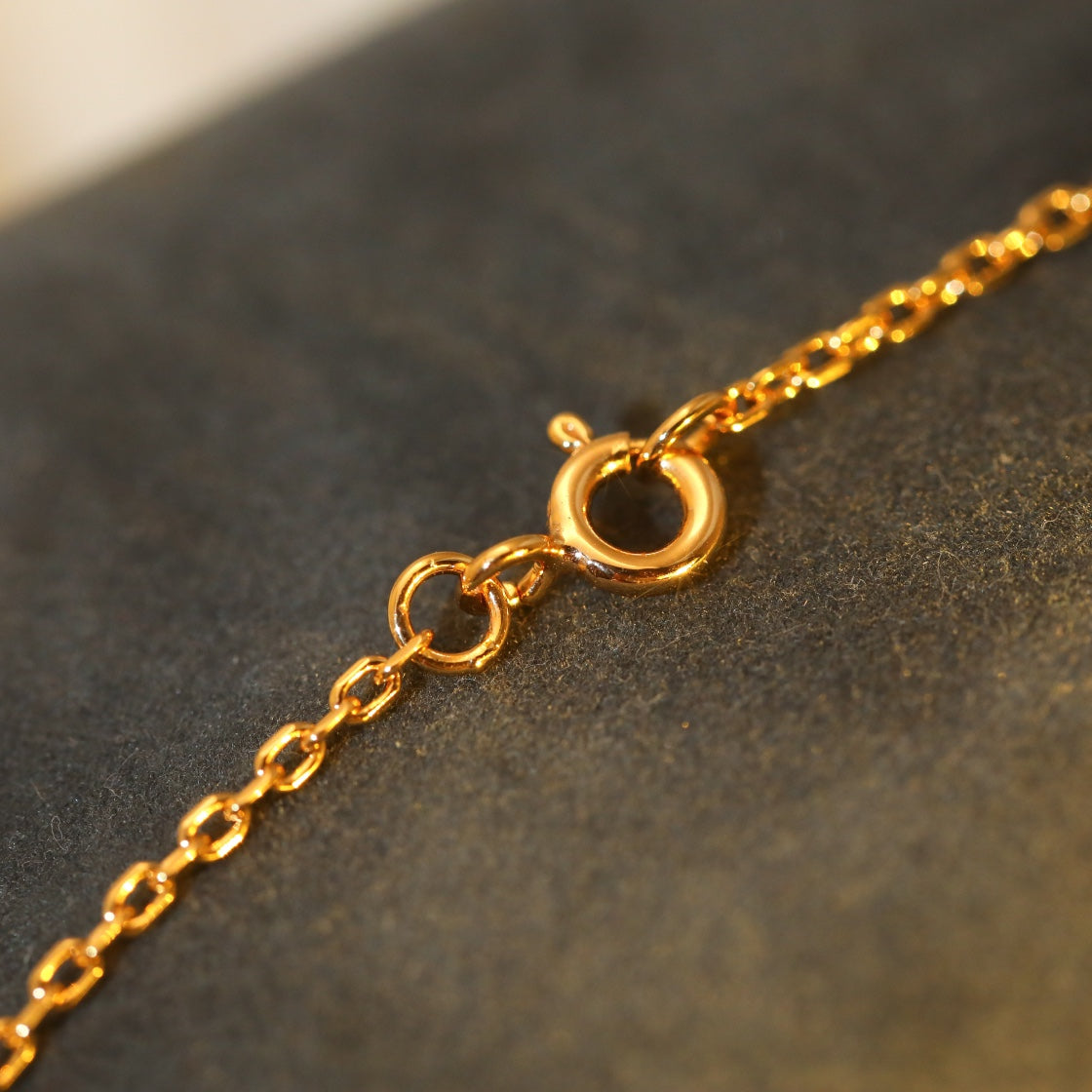 [⭐Sparkve]SUN PEDANT PINK GOLD 1 DIAMOND NECKLACE