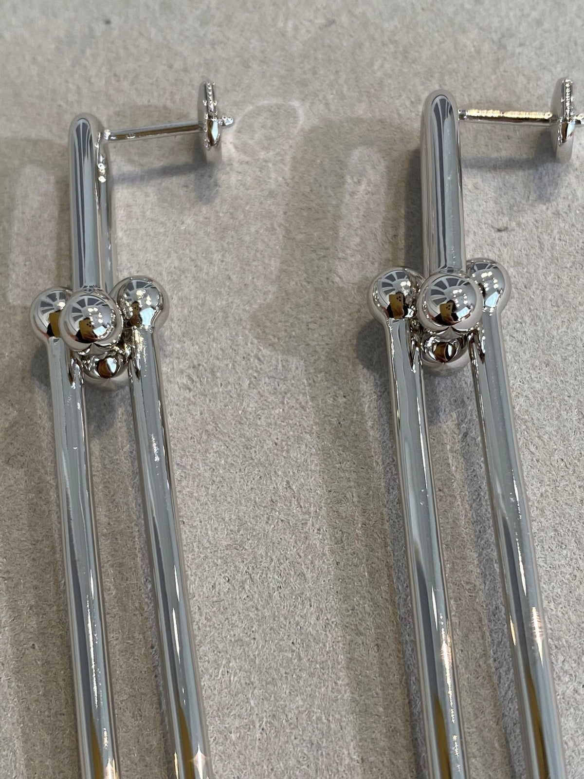 [⭐Sparkve Jewels]HARDWEAR DOUBLE LONG LINK EARRINGS