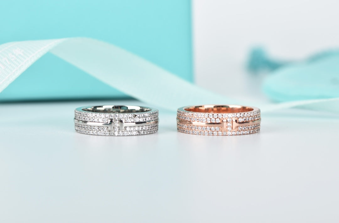 [⭐Sparkve Jewels]T WIRE DIAMOND RING