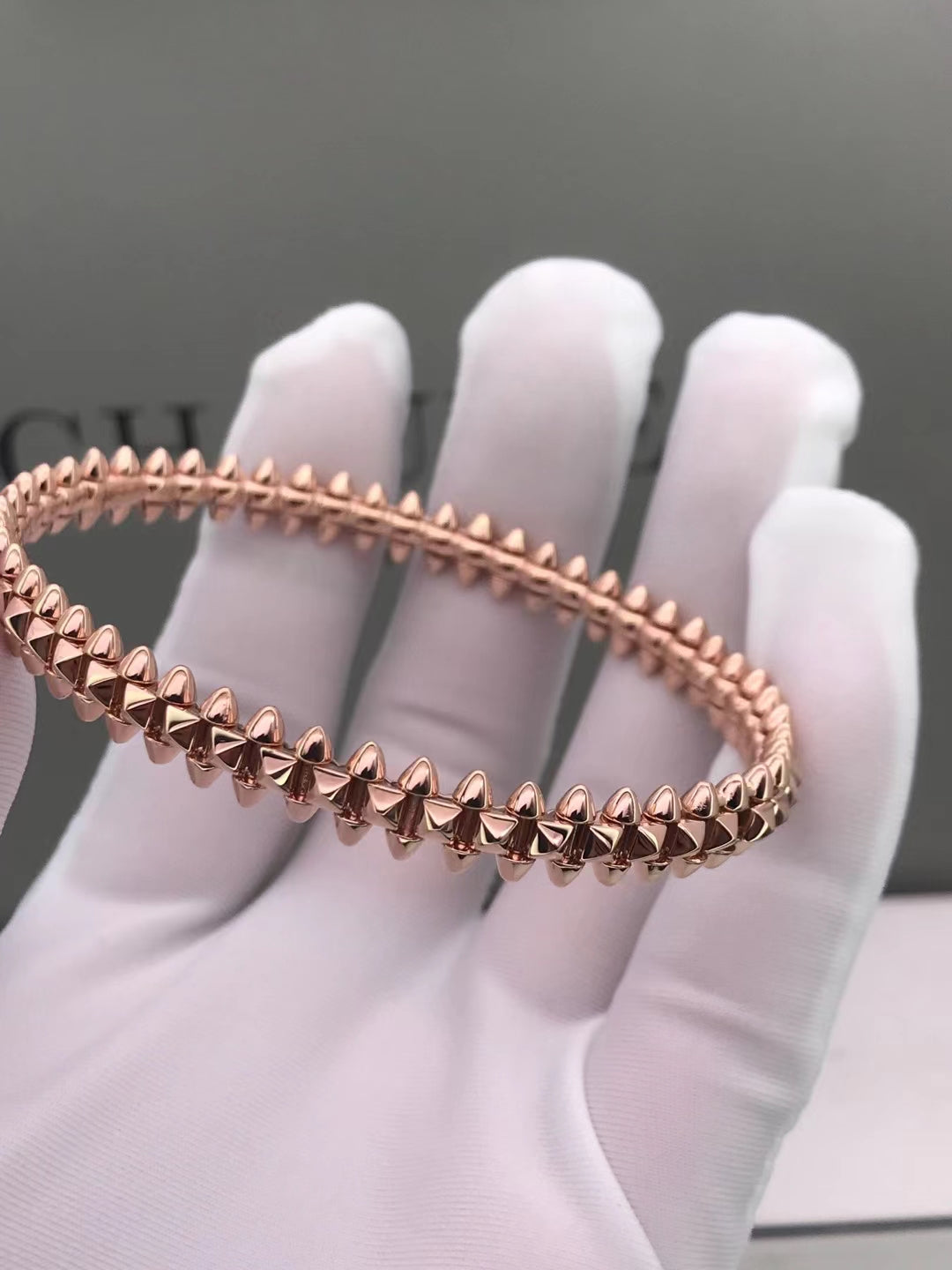 [⭐Sparkve]CLASH PINK GOLD BRACELET