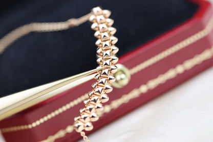 [⭐Sparkve]CLASH PINK GOLD NECKLACE