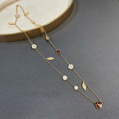 [⭐Sparkve]Sparkve SPRING 15 MOTIFS GOLD NECKLACE