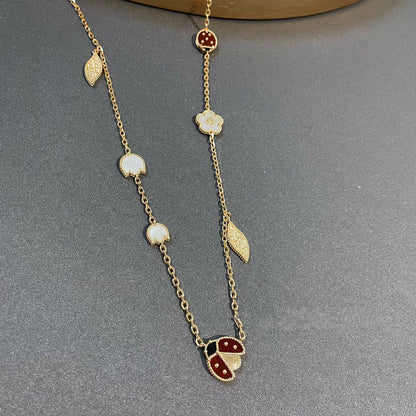 [⭐Sparkve]Sparkve SPRING 15 MOTIFS GOLD NECKLACE