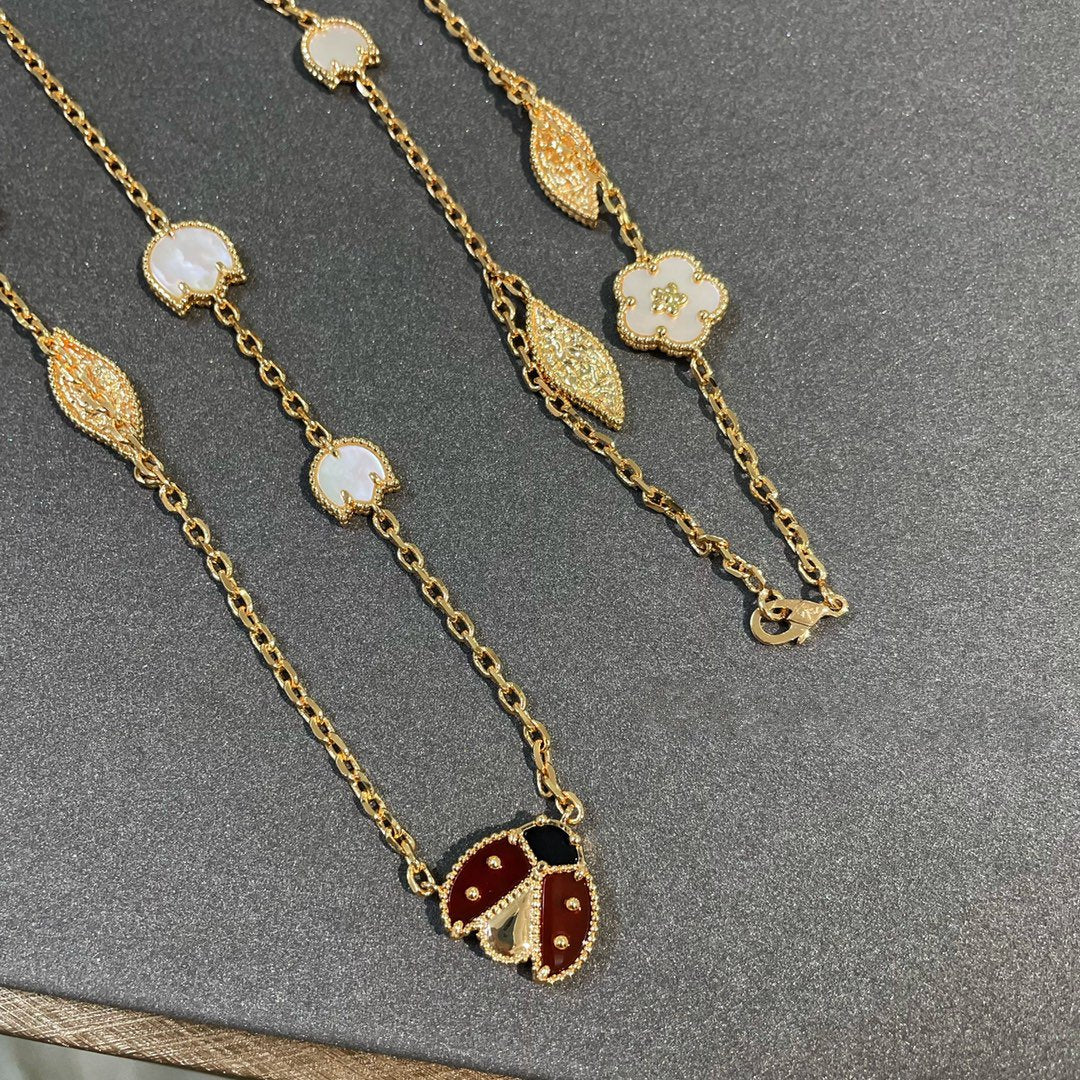 [⭐Sparkve]Sparkve SPRING 15 MOTIFS GOLD NECKLACE