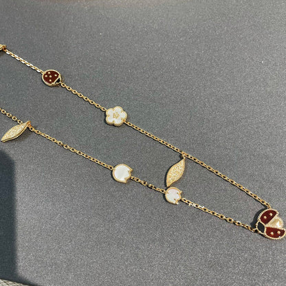 [⭐Sparkve]Sparkve SPRING 15 MOTIFS GOLD NECKLACE