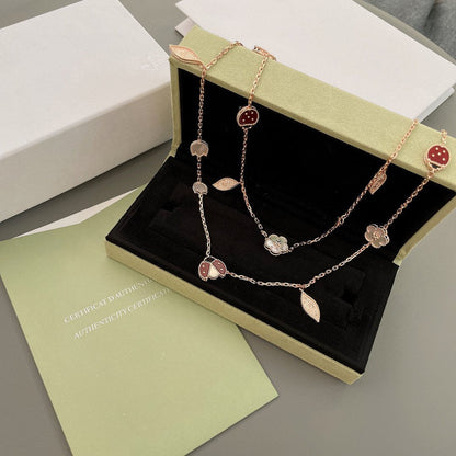 [⭐Sparkve]Sparkve SPRING 15 MOTIFS ROSE GOLD NECKLACE