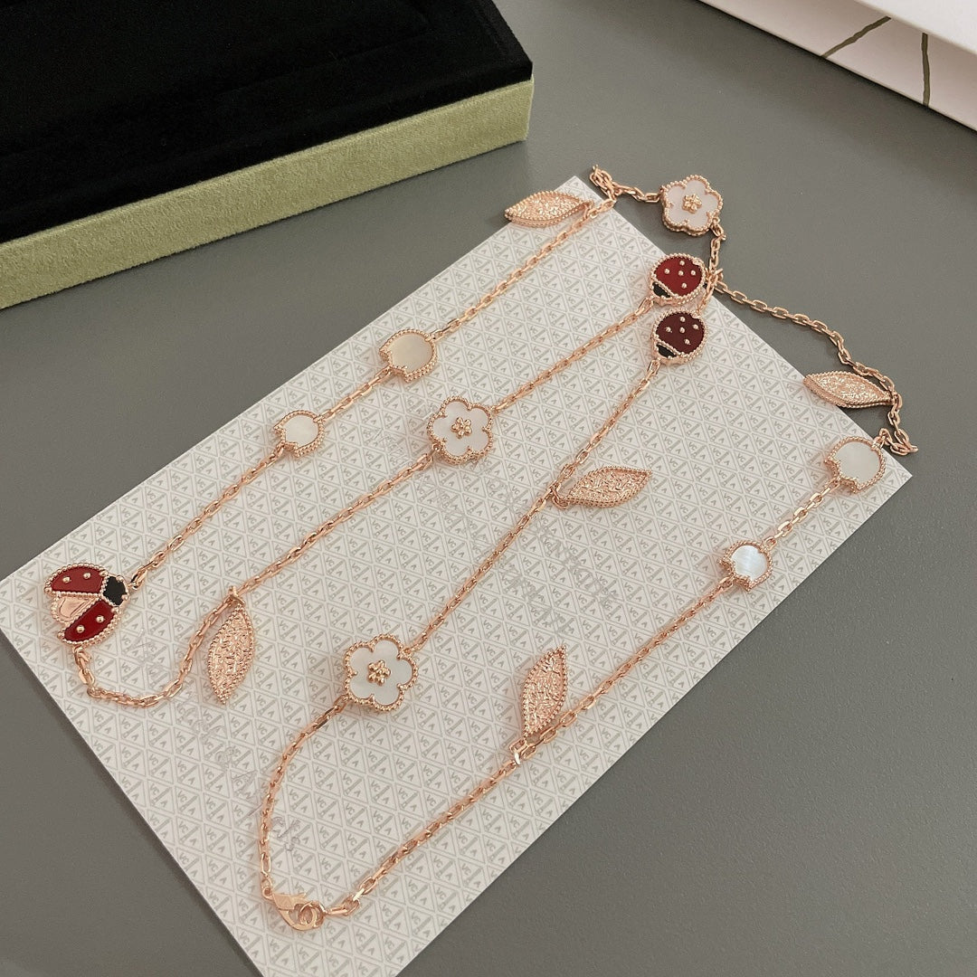 [⭐Sparkve]Sparkve SPRING 15 MOTIFS ROSE GOLD NECKLACE