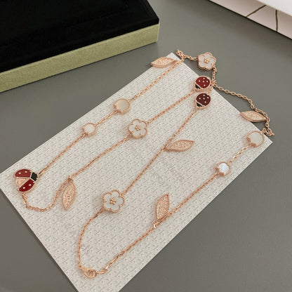 [⭐Sparkve]Sparkve SPRING 15 MOTIFS ROSE GOLD NECKLACE