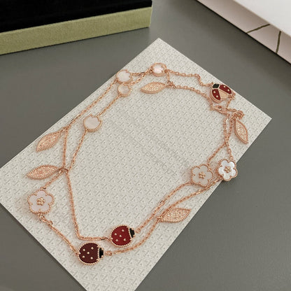 [⭐Sparkve]Sparkve SPRING 15 MOTIFS ROSE GOLD NECKLACE