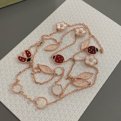 [⭐Sparkve]Sparkve SPRING 15 MOTIFS ROSE GOLD NECKLACE