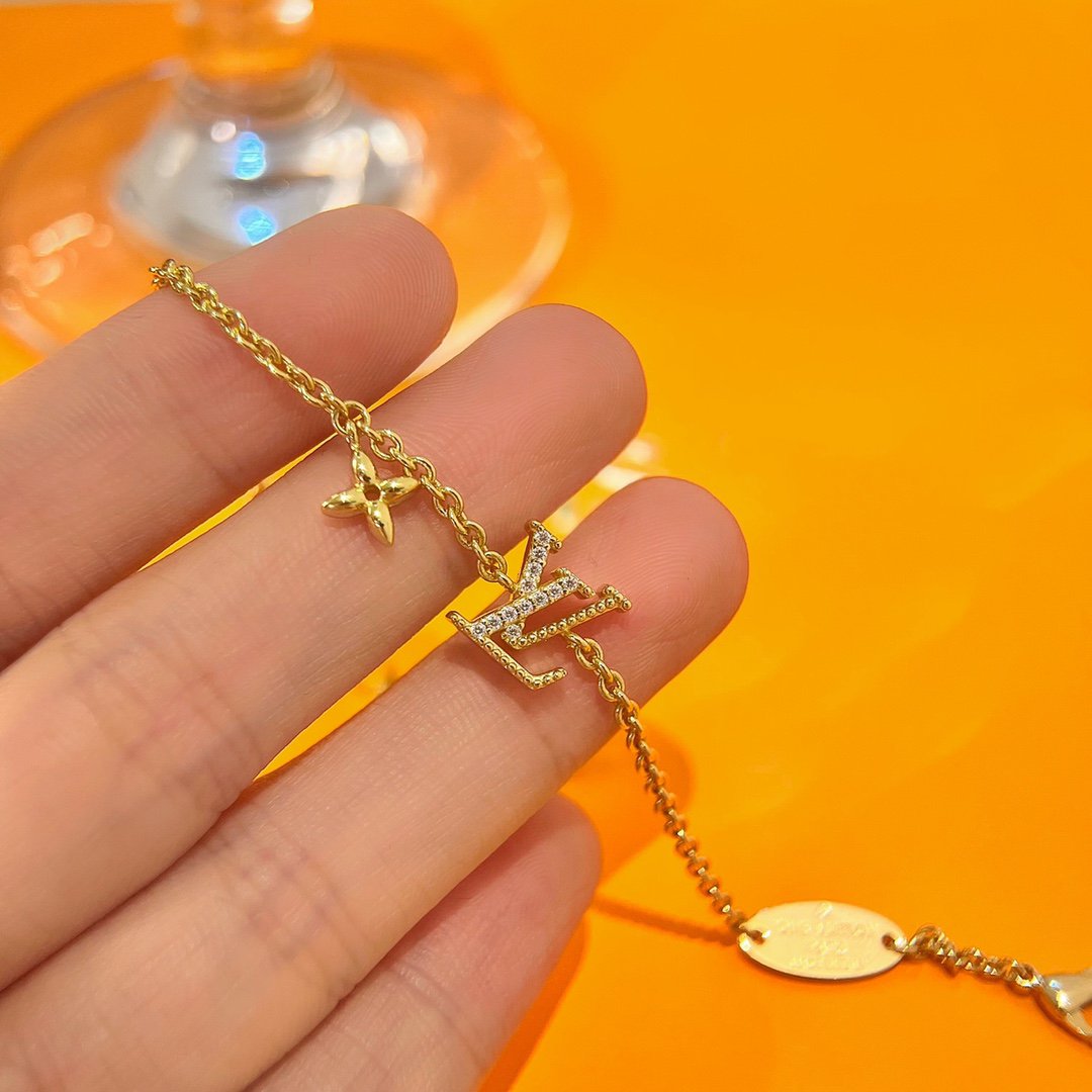 [⭐Sparkve]LOGO STAR MOTIF GOLD BRACELET