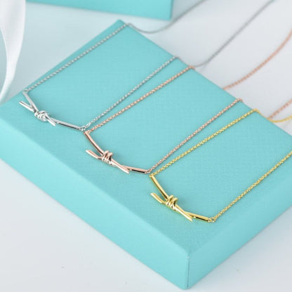 [⭐Sparkve Jewels]KNOT NECKLACE