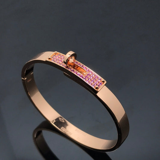 [⭐Sparkve]KELLY BRACELET PINK DIAMOND