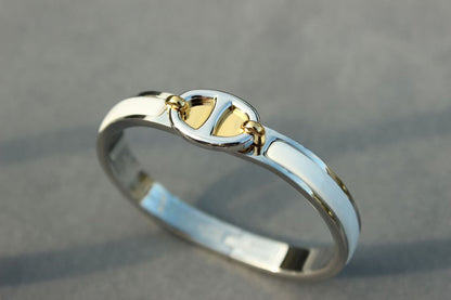 [⭐Sparkve]CLIC CHAINE SILVER BRACELET