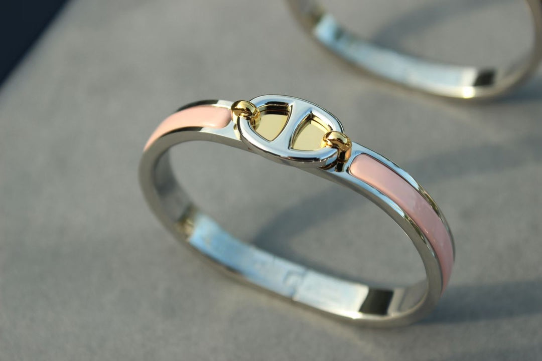 [⭐Sparkve]CLIC CHAINE SILVER BRACELET