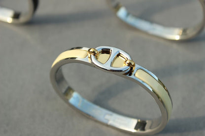 [⭐Sparkve]CLIC CHAINE SILVER BRACELET