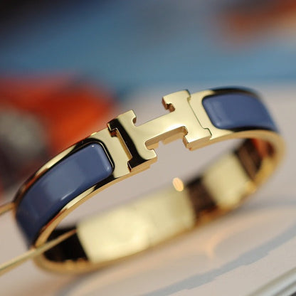 [⭐Sparkve]H BRACELET 12MM BLUE GRAY