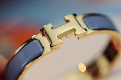 [⭐Sparkve]H BRACELET 12MM BLUE GRAY