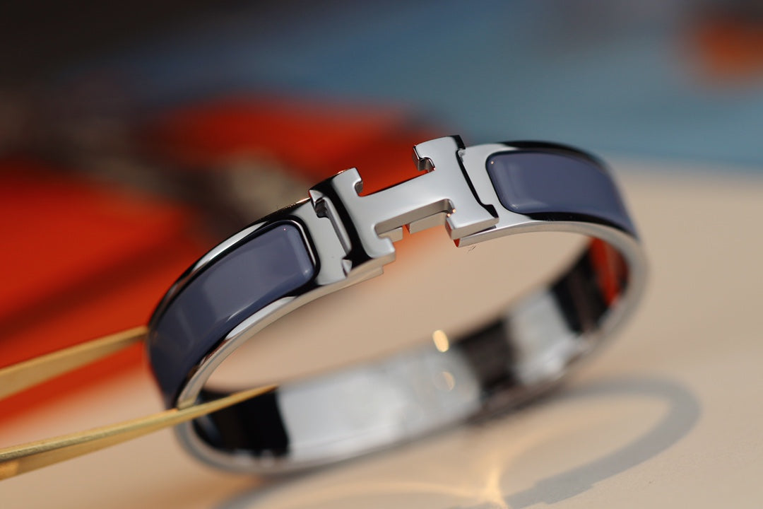 [⭐Sparkve]H BRACELET 12MM BLUE GRAY