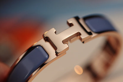 [⭐Sparkve]H BRACELET 12MM BLUE GRAY