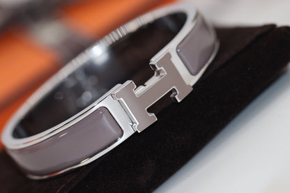 [⭐Sparkve]H BRACELET 12MM BROWN