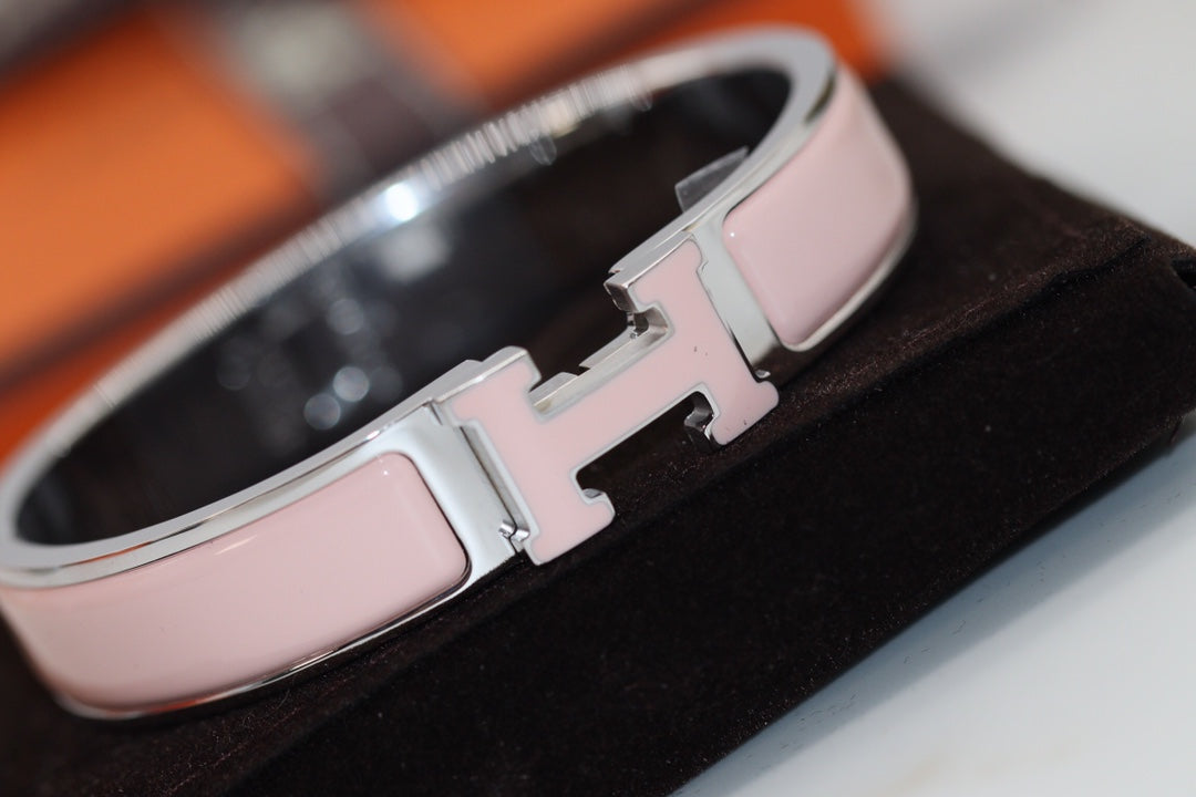 [⭐Sparkve]H BRACELET 12MM PINK