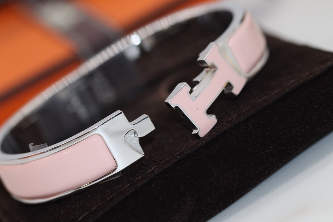 [⭐Sparkve]H BRACELET 12MM PINK