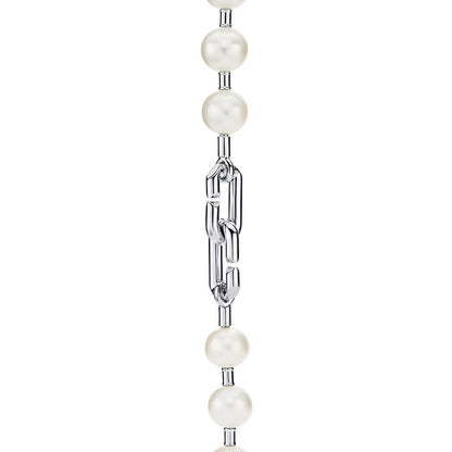[⭐Sparkve Jewels]HARDWEAR PEARL WRAP NECKLACE