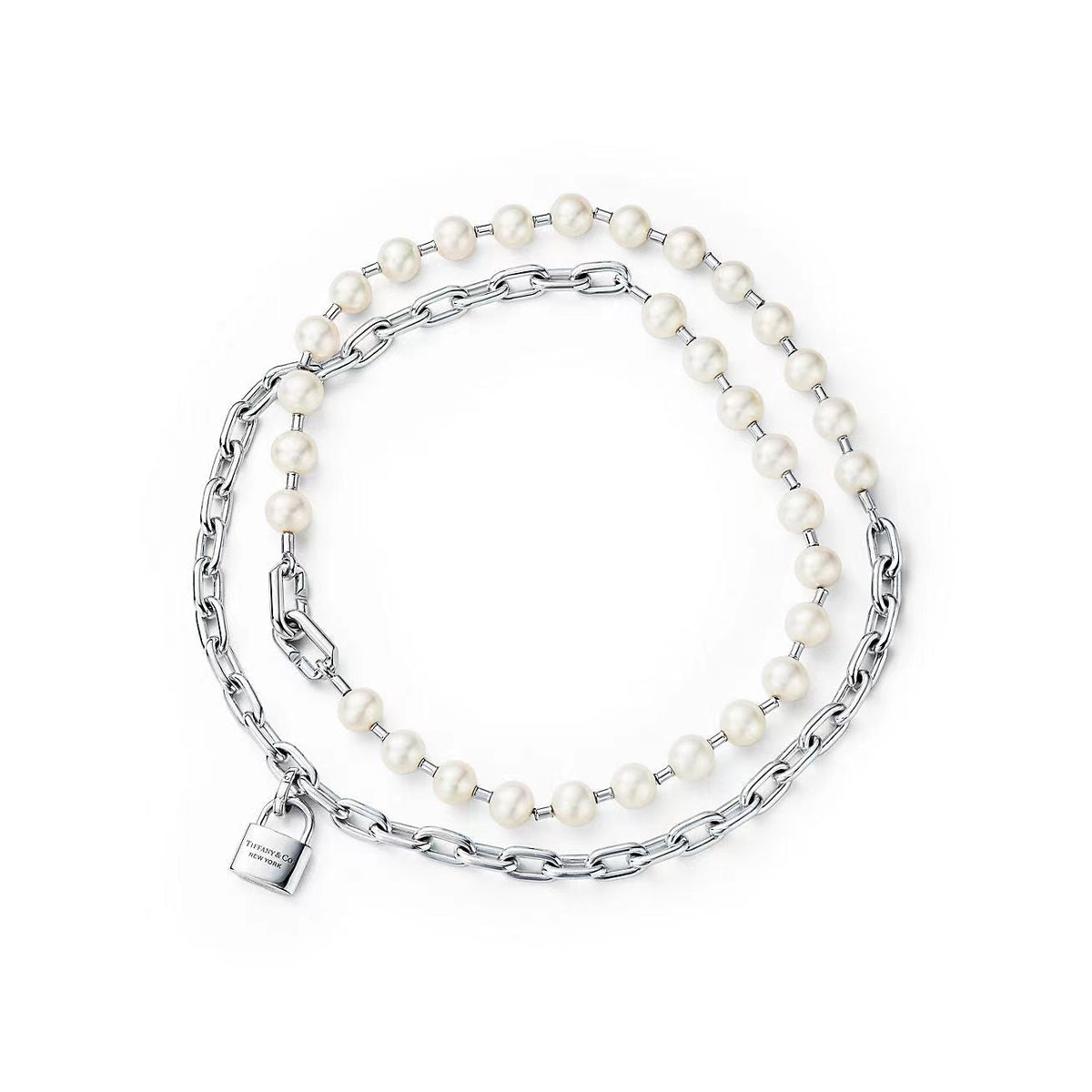 [⭐Sparkve Jewels]HARDWEAR PEARL WRAP NECKLACE