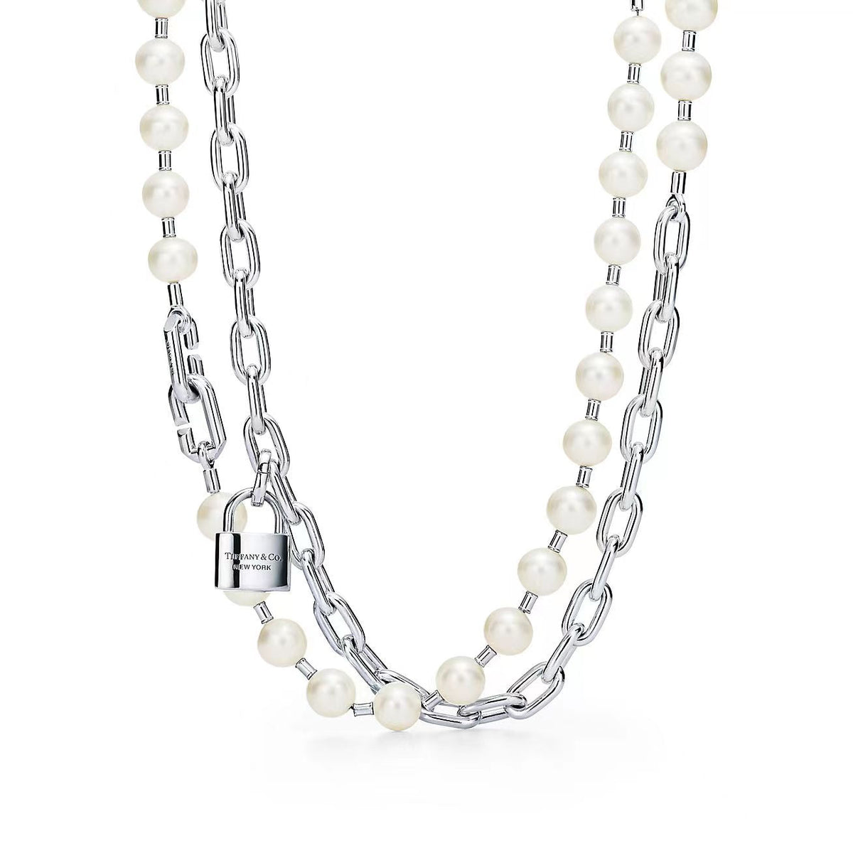 [⭐Sparkve Jewels]HARDWEAR PEARL WRAP NECKLACE