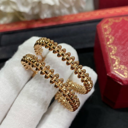 [⭐Sparkve]CLASH LARGE HOOP EARRINGS