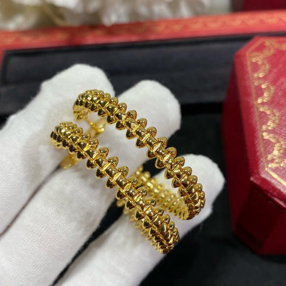 [⭐Sparkve]CLASH LARGE HOOP EARRINGS