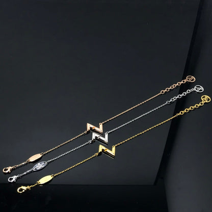 [⭐Sparkve]VOLT LV LOGO BRACELET