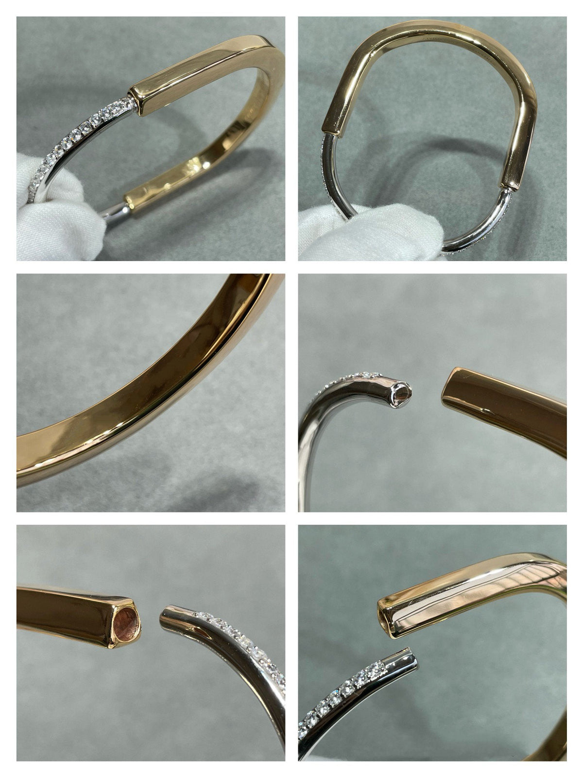 [⭐Sparkve Jewels]LOCK BRACELET DIAMOND