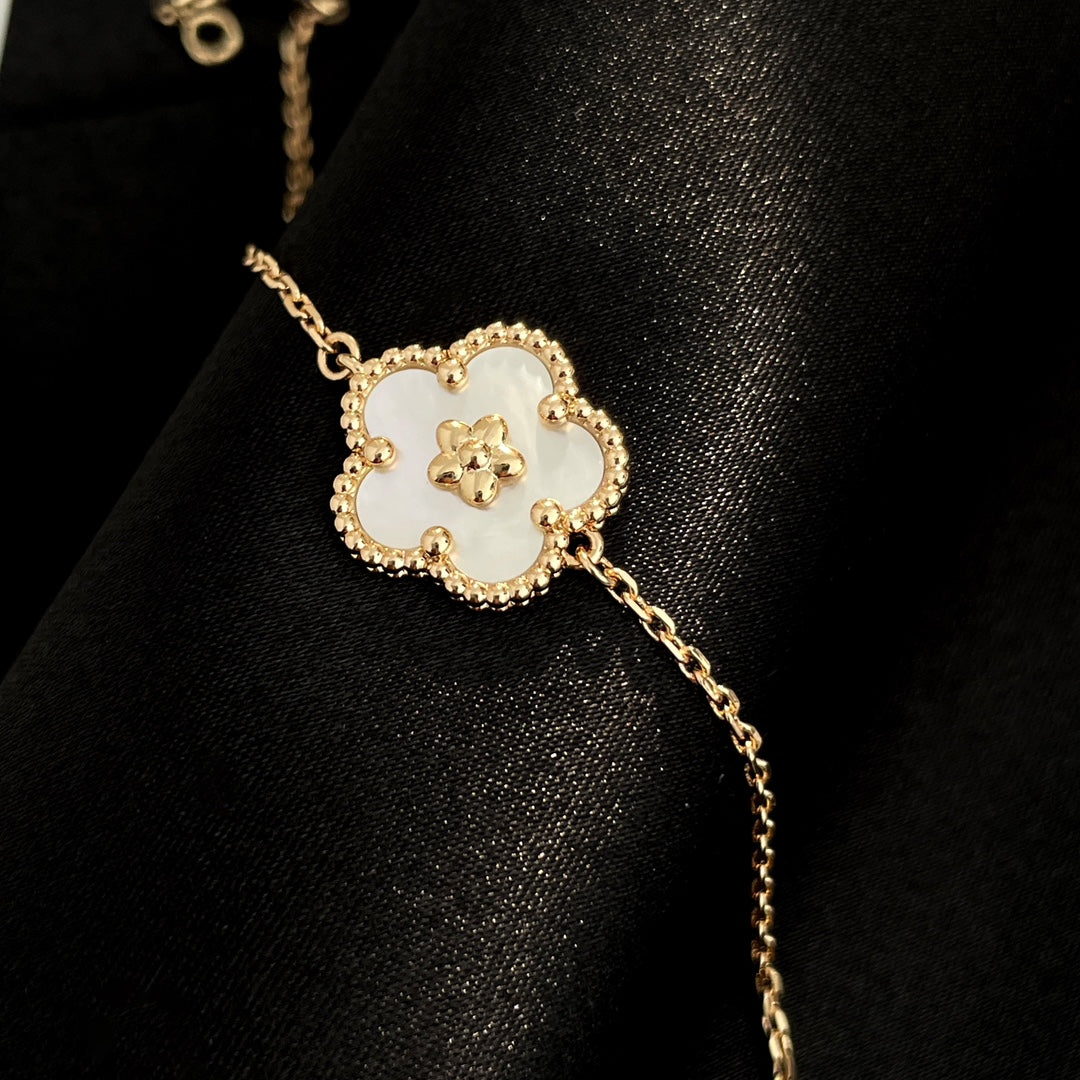 [⭐Sparkve]Sparkve SPRING ROSE GOLD MOP BRACELET