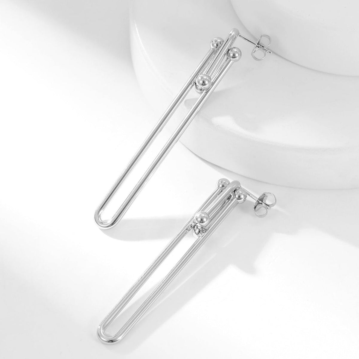 [⭐Sparkve Jewels]HARDWEAR LONG DROP EARRINGS