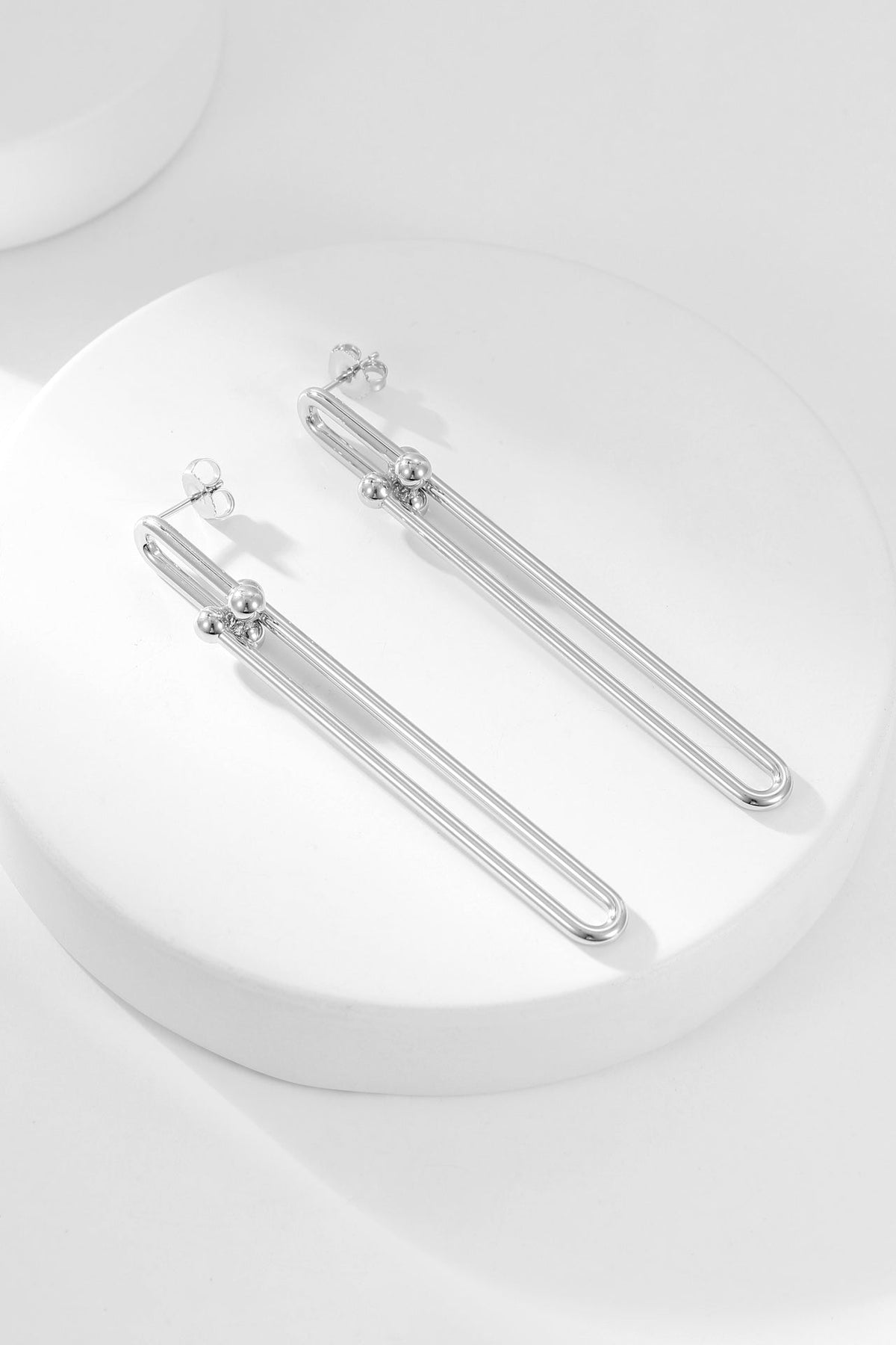 [⭐Sparkve Jewels]HARDWEAR LONG DROP EARRINGS