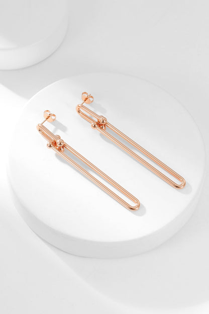 [⭐Sparkve Jewels]HARDWEAR LONG DROP EARRINGS