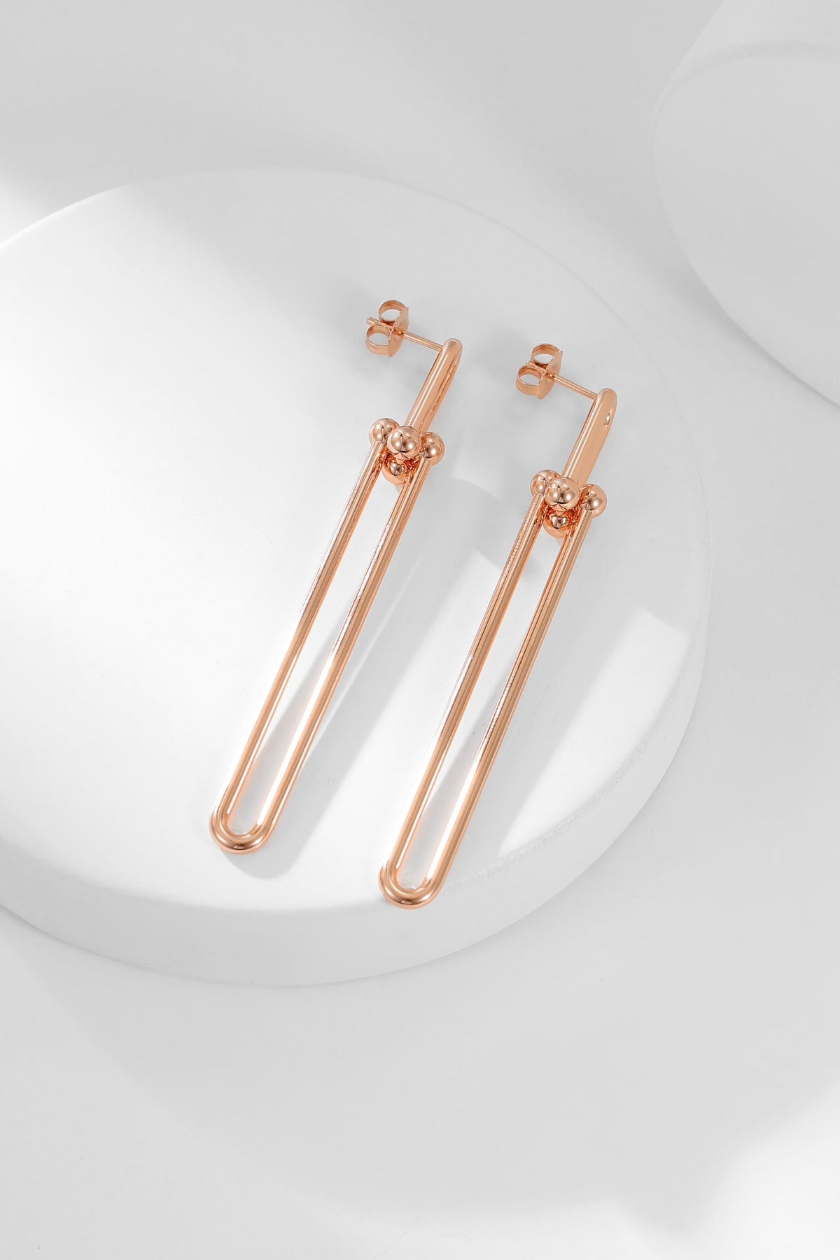[⭐Sparkve Jewels]HARDWEAR LONG DROP EARRINGS
