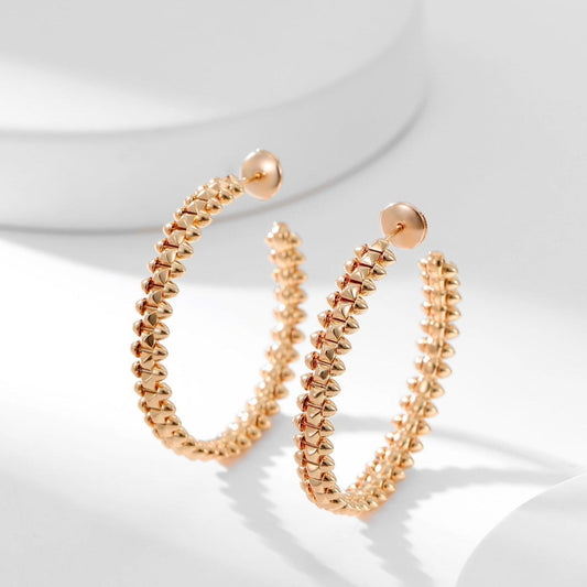 [⭐Sparkve]CLASH HOOP EARRINGS