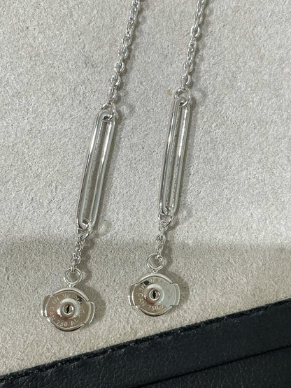 [⭐Sparkve]CHAINE CHAOS DIAMOND DROP EARRINGS