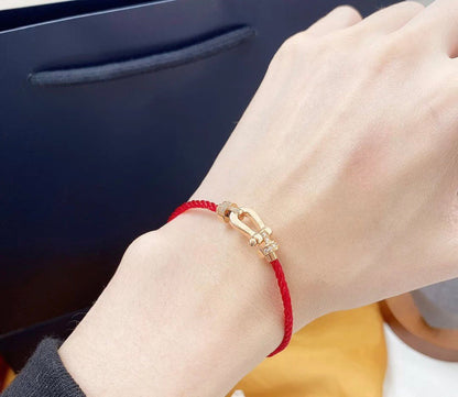 [⭐Sparkve]FORCE 10 HALF DIAMOND PINK GOLD RED CORDERI LARGE AND MEDIUM MODEL
